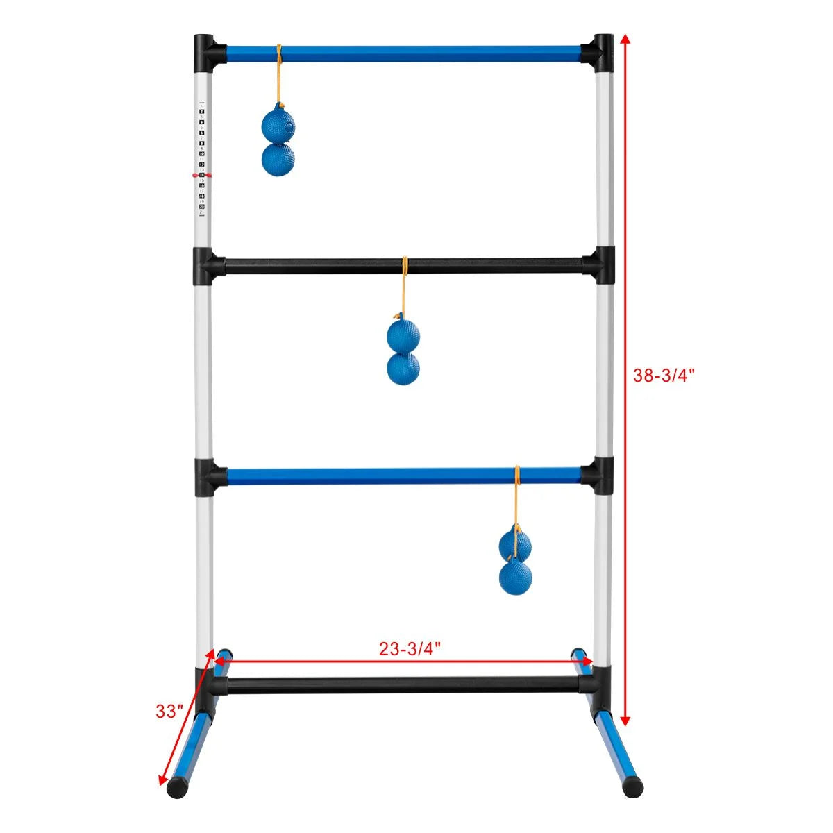 Portable Ladder Toss Set 12 Balls Outdoor Game Set T727