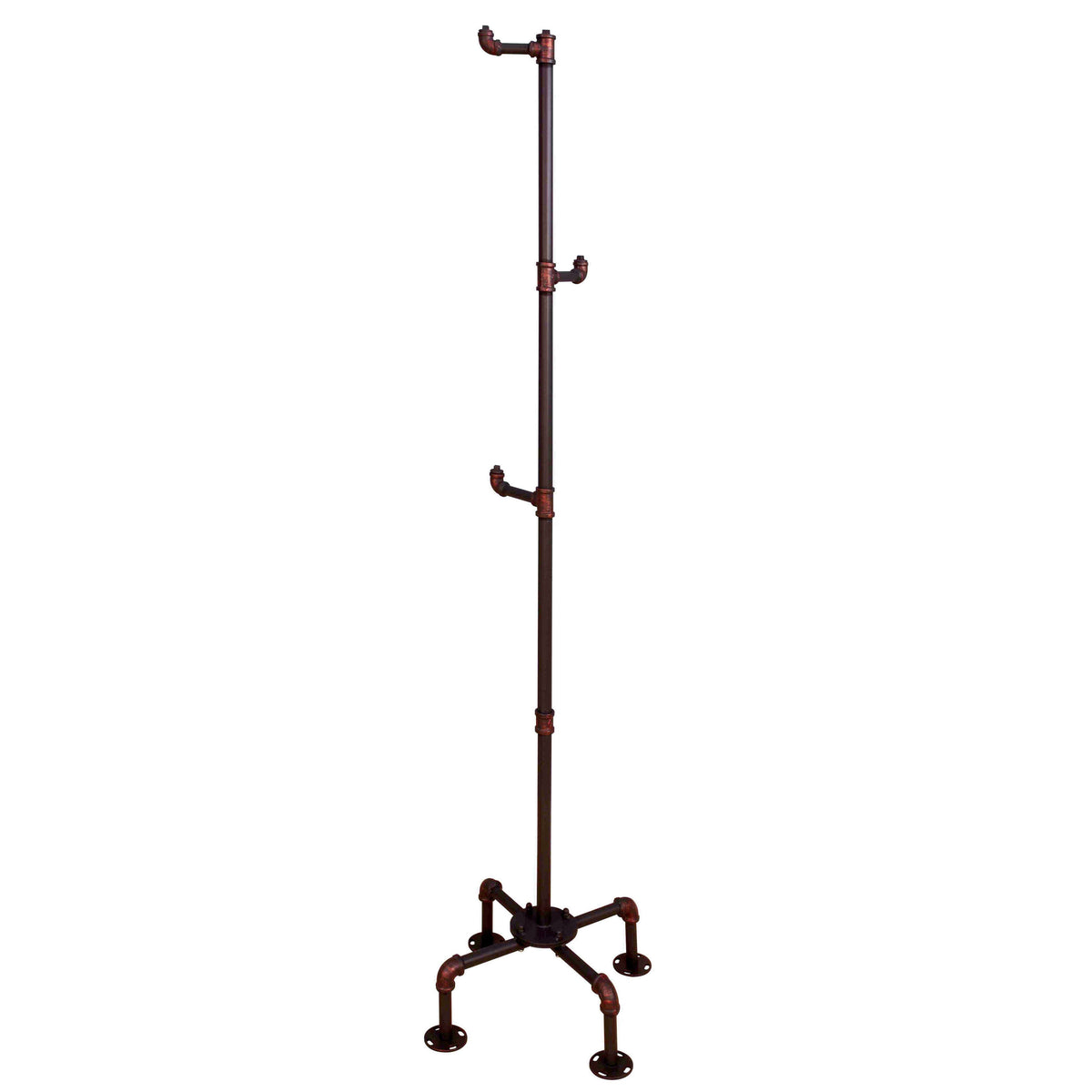 Industrial Sand Black Coat Rack W83219