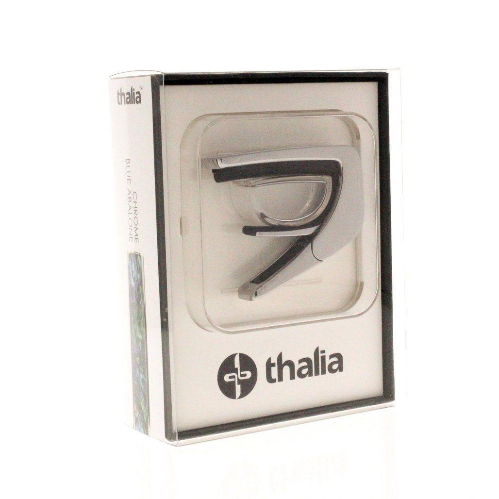 White Mother of Pearl Capo with Chrome Finish E787380