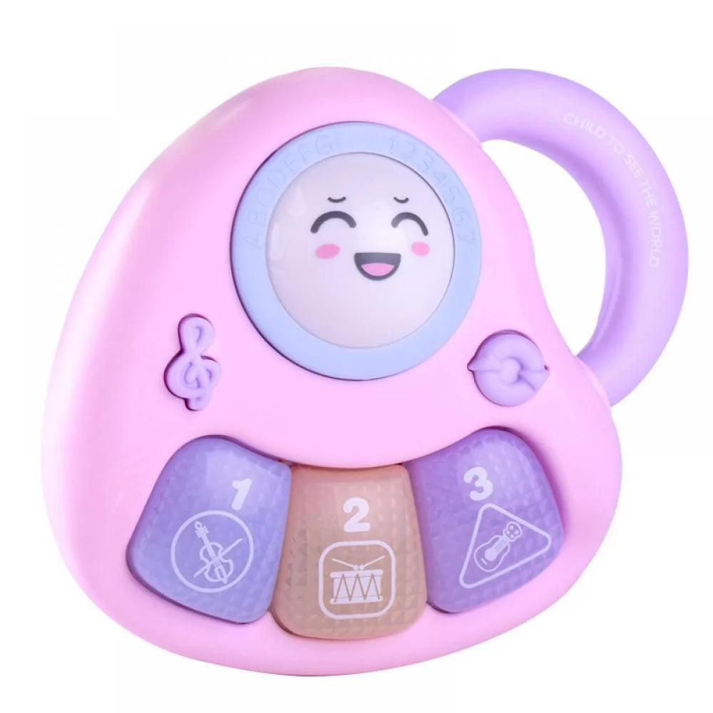 Baby Piano Toy Light Up Music Educational Piano Keyboard Infant Toys R353415