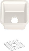 Matte Black 15 x 15 x 9-1/2 Neoroc under-mount bar sink R316737