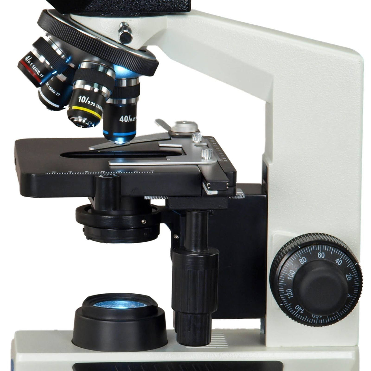 40X-2500X 5MP Digital Compound Trinocular LED Biological Microscope I5464