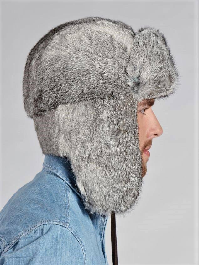 Grey Trapper Hat M62338