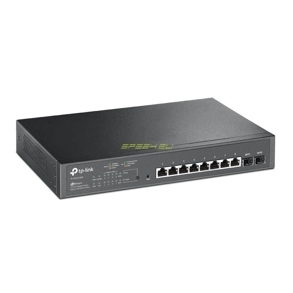 10-Port Gigabit Smart Switch PoE+ C620566