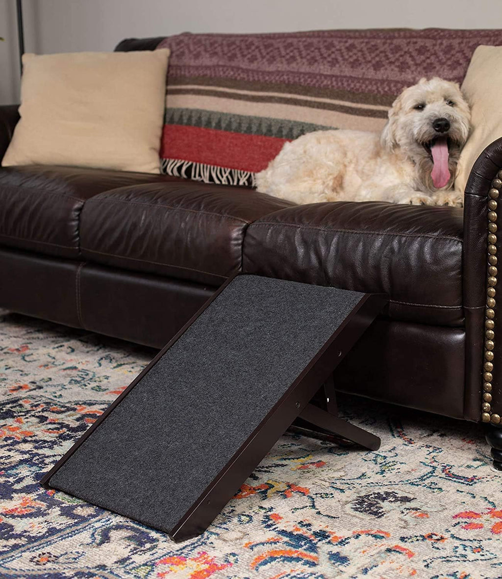 Espresso Wooden Folding Dog Ramp Pack of 2 C158