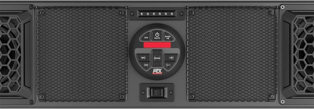 Bluetooth Overhead UTV Audio System with Four Speakers and Built-In Amplifier O318854
