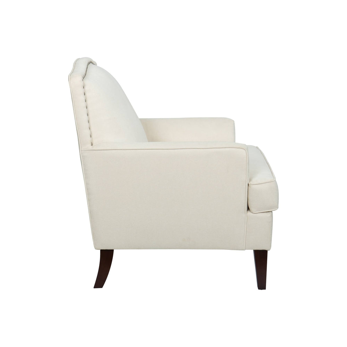Creamy White Accent Armchair J477310