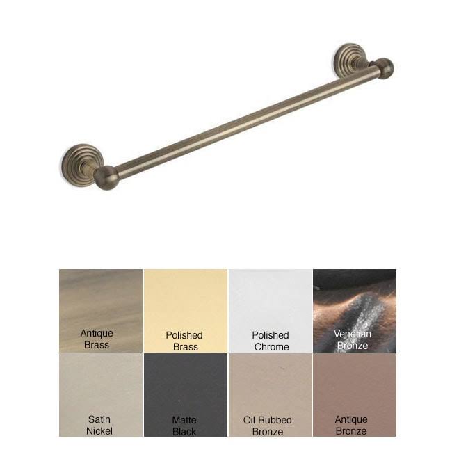 Antique Brass 18 inch Towel Bar H7285