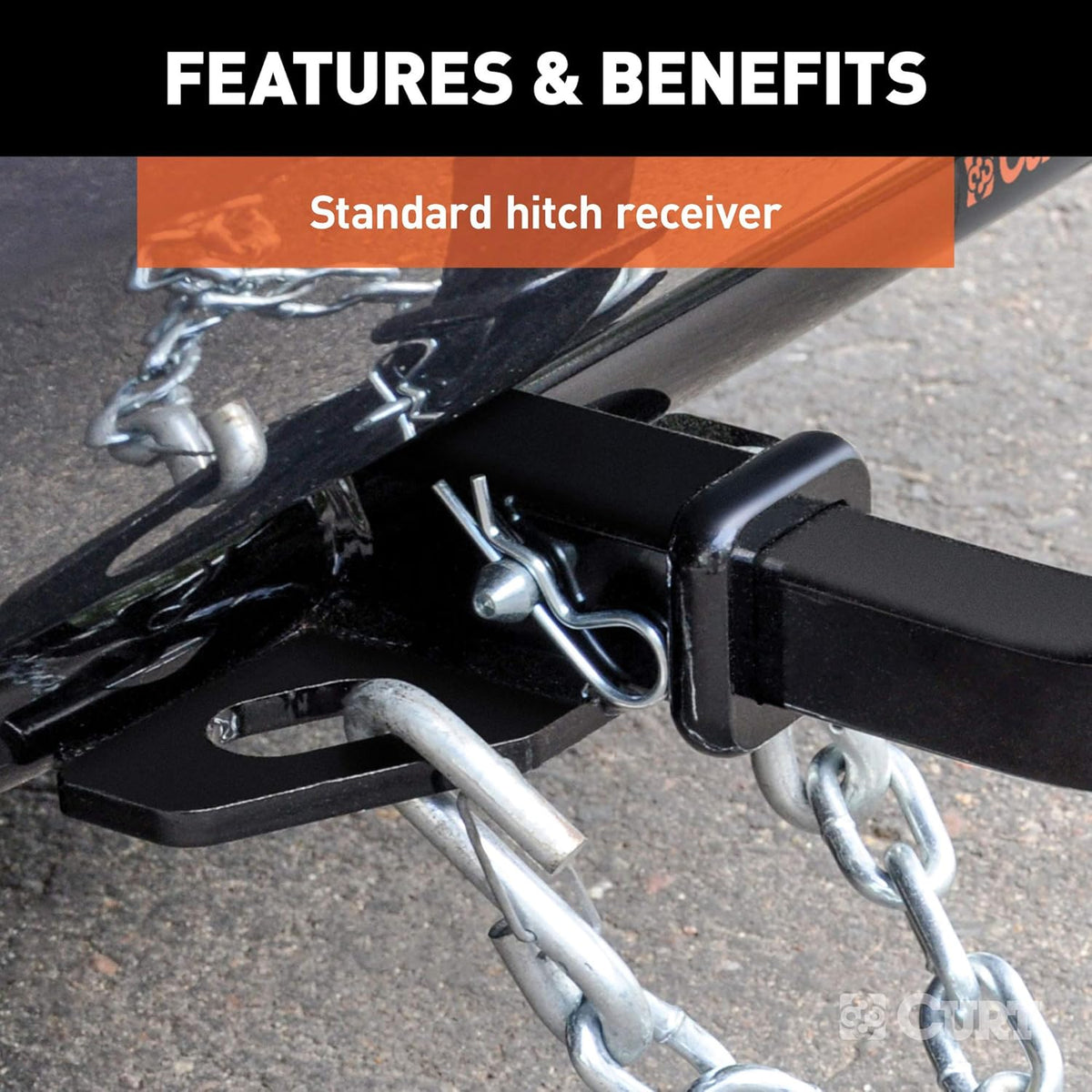Class 1 Trailer Hitch with Ball Mount, 1-1/4-In Receiver V840231