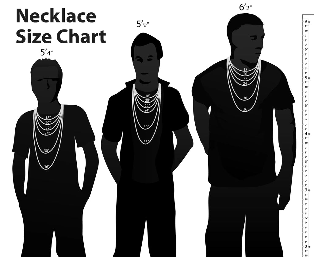 14mm Rhodium Plated Cuban Link Chain Necklace, 30 inches D981178