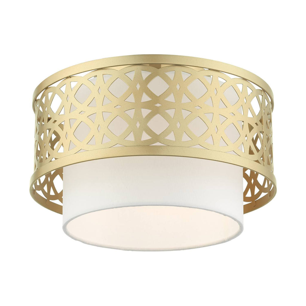 1 Light Semi-Flush Mount Soft Gold G9421