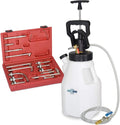 12.5L Pneumatic/Manual ATF Refill System Dispenser with 15-Piece Adapters in Storage Case U269