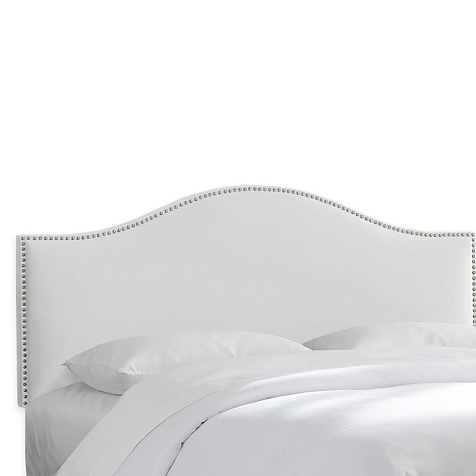King Headboard in Velvet White F142075