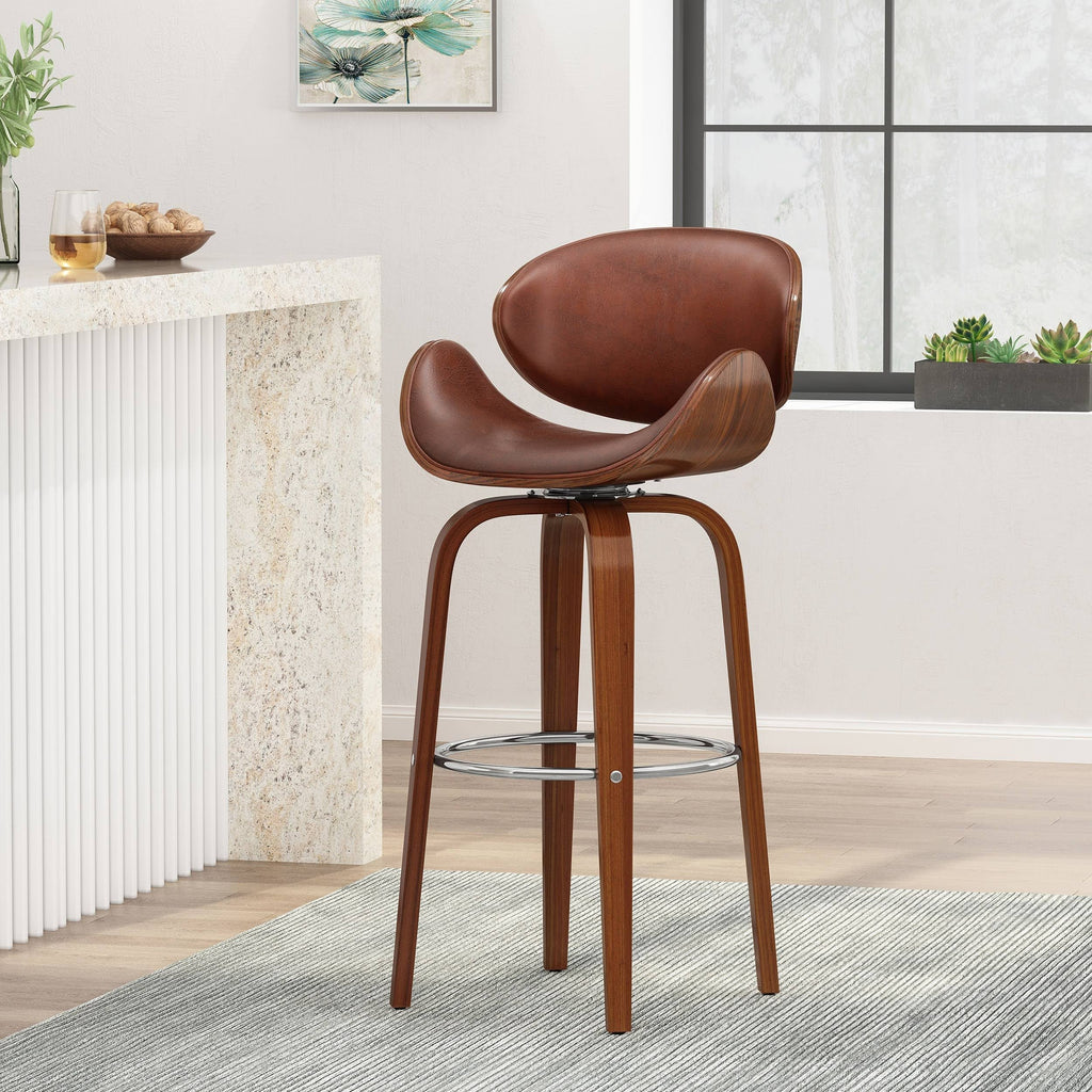 Cognac Brown Barstool E8838