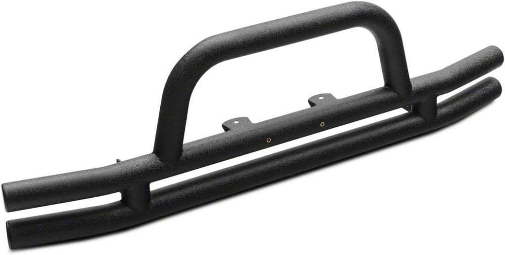 Textured Black Tubular Front Bumper D350367