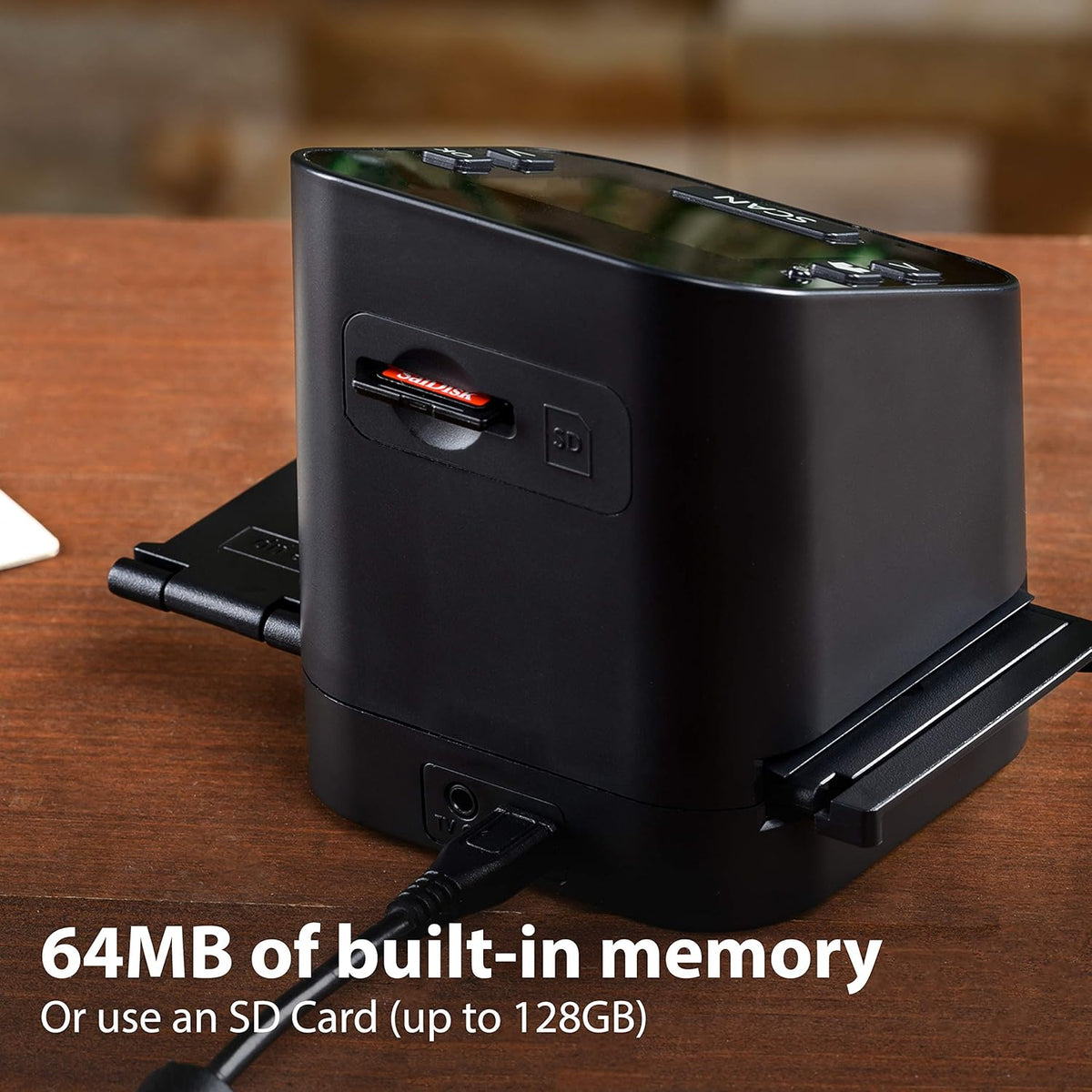 22MP Film & Slide Scanner with 2.4 LCD Screen T73356