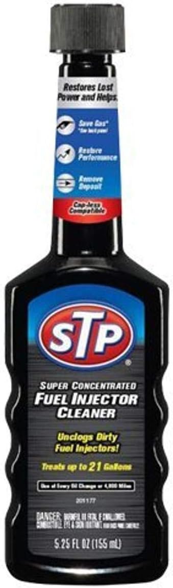 STP Fuel Injector Cleaner, Super Concentrated, 5.25 Fl Oz, Pack of 6 A7441