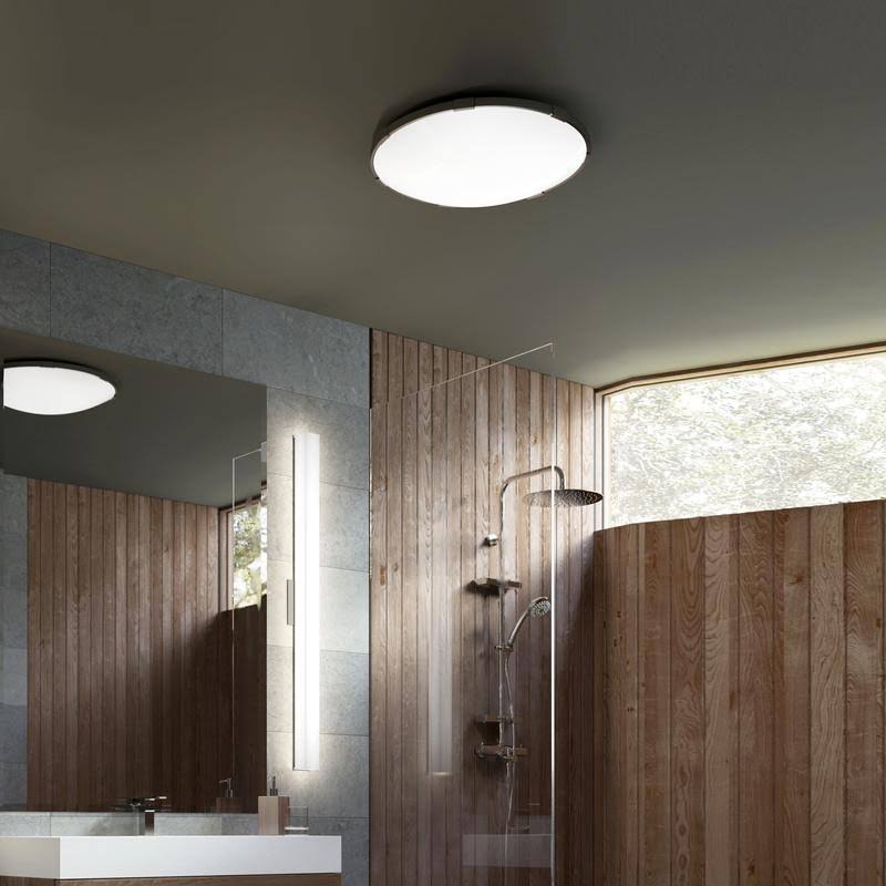 Satin Nickel LED Flush Mount U70476