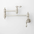 Brushed Nickel Wall Mounted Pot Filler Faucet E94641