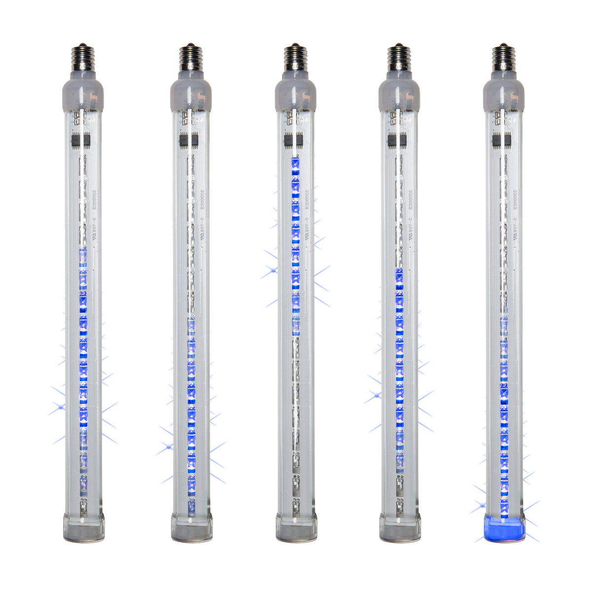 12 inch LED Tubes Blue Light - 5 Bulbs W424