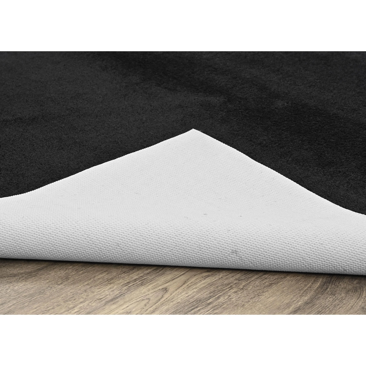 Black 6 ft. x 9 ft. Bathroom Carpet S727208