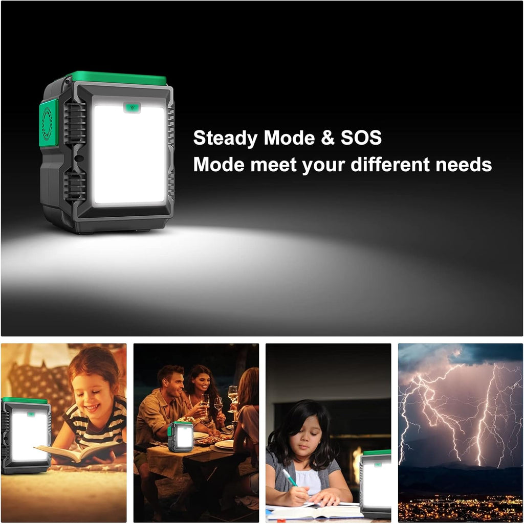 Portable Power Station 110V/80W AC Outlet USB Lithium Battery Q884