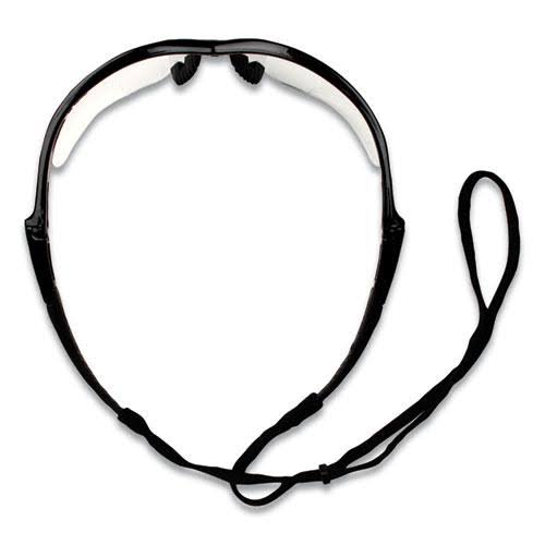 Black Frame Clear Lens Reader Safety Glasses, +3.0 Diopter, 12/Carton U6148