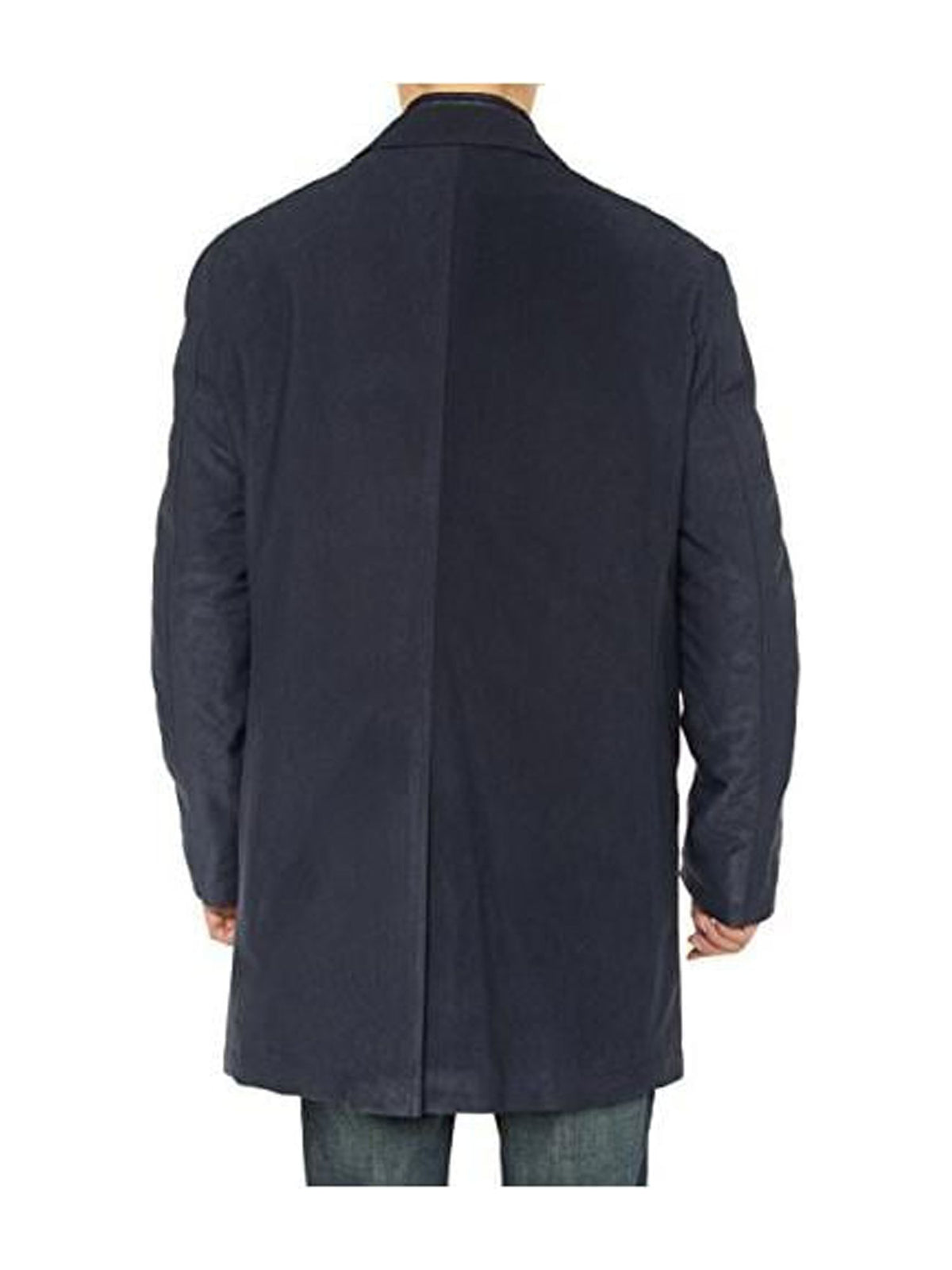 Navy Blue Insulated Coat E279