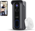 Wireless WiFi Video Doorbell Camera HD 1080P Waterproof Battery Powered with 2-Way Audio Motion Detection IR Wide Angle Cloud Storage A285