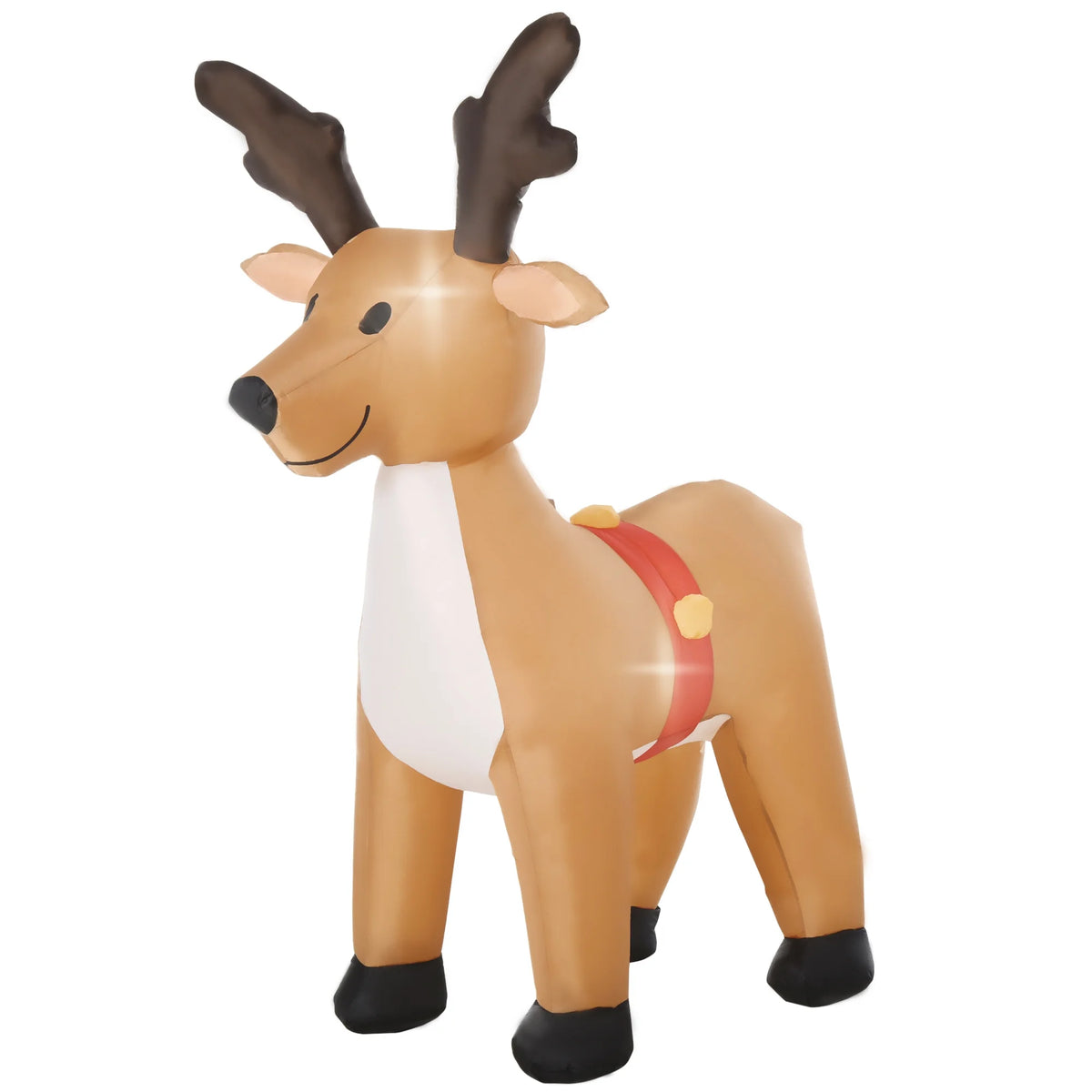 Reindeer Christmas Yard Inflatable with LED Lights V252