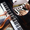 88 Key Reusable Piano Stickers S571