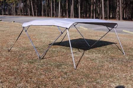 Beige/Tan 4 Bow Bimini Top C9799