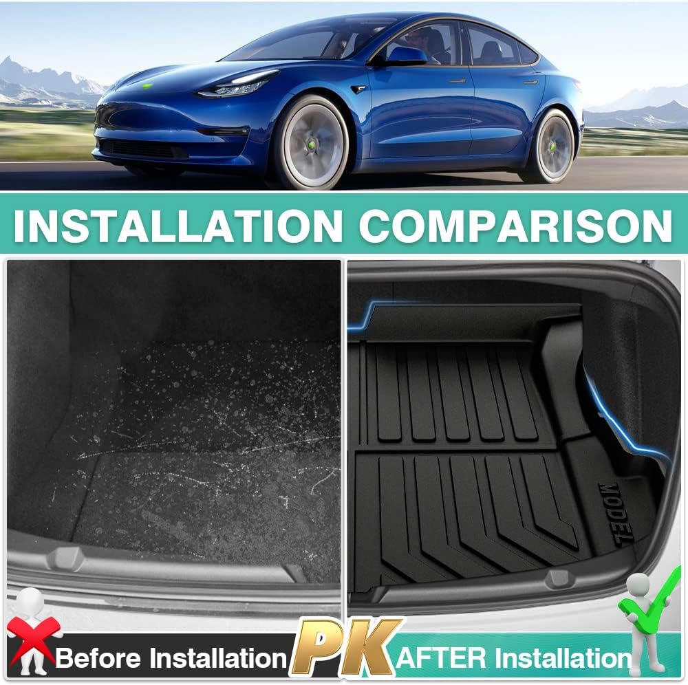 Custom Fit Trunk Liner All Weather Cargo Floor Mat I103