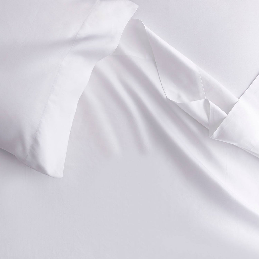Cream Ivory Supima Cotton Sateen Fitted Sheet California King Q582288