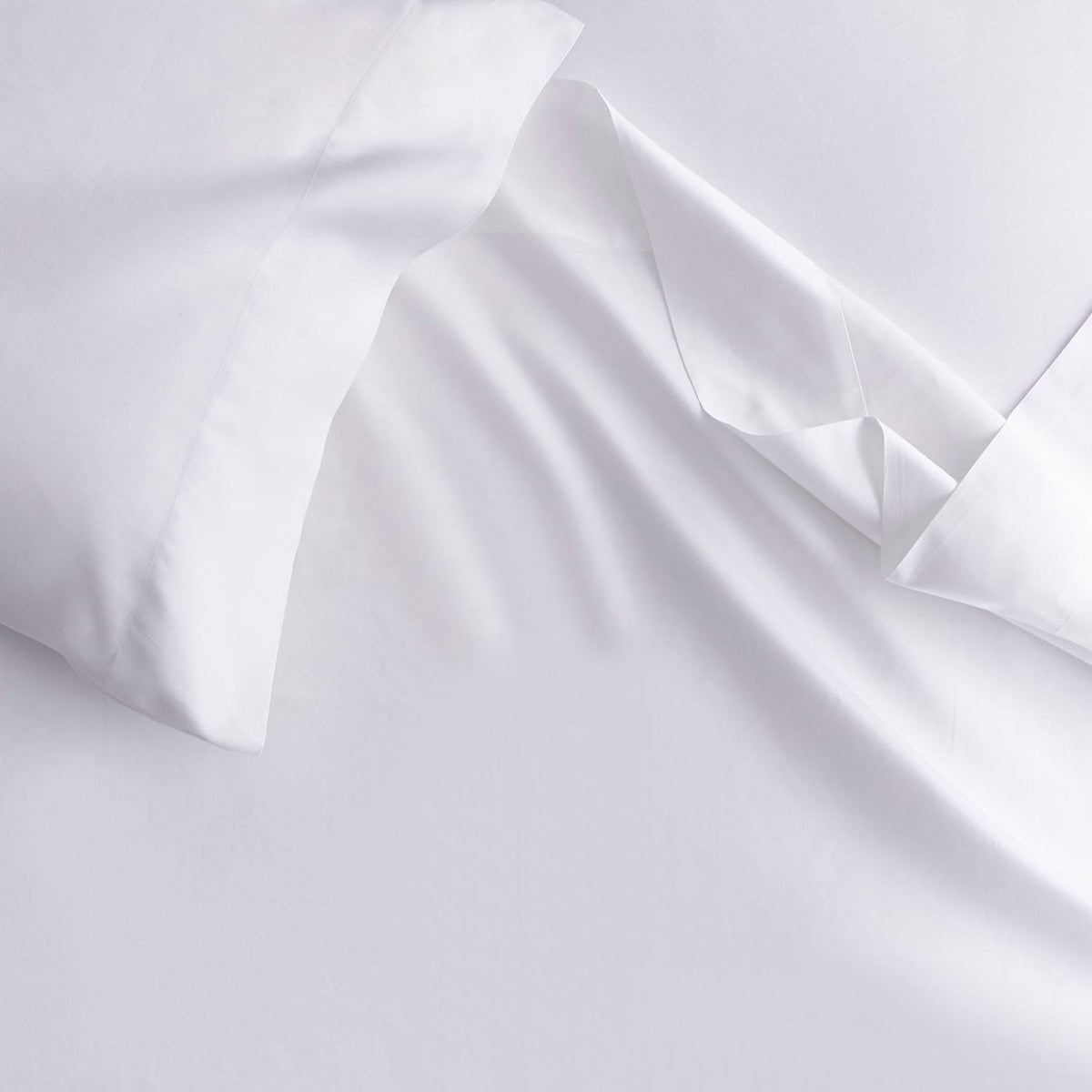 Cream Ivory Supima Cotton Sateen Fitted Sheet California King Q582288