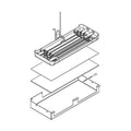 Refrigerator Drain Pan Assembly N977