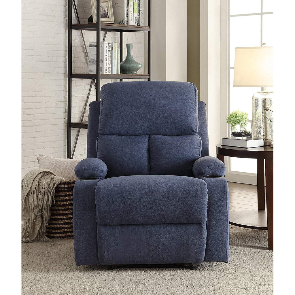 Blue Velvet Recliner I594853