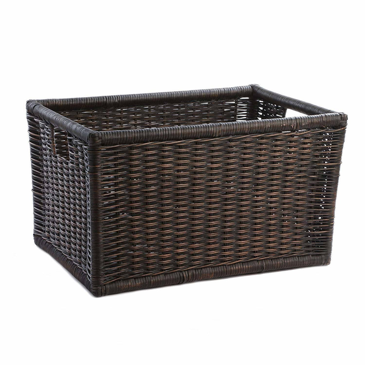 Antique Wicker Kitchen Cabinet Basket G747674