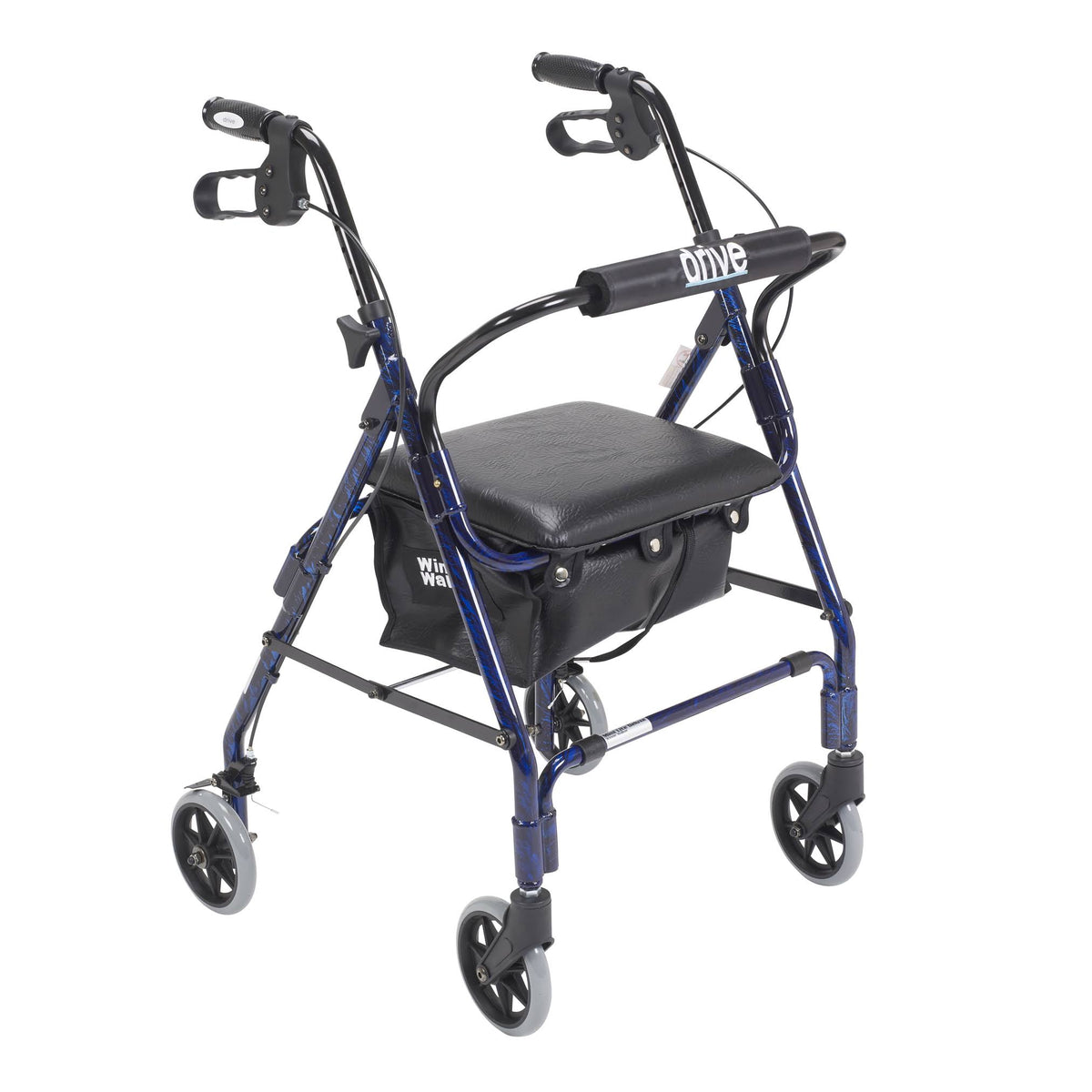 Flame Blue Rollator Walker W51551