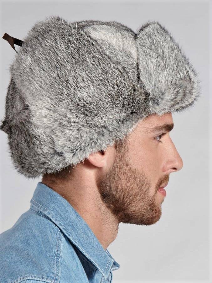 Grey Trapper Hat M62338