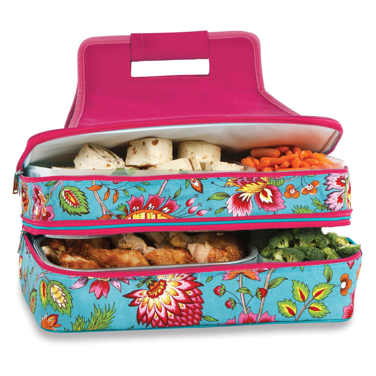 Turquoise Hot & Cold Food Carrier S3618