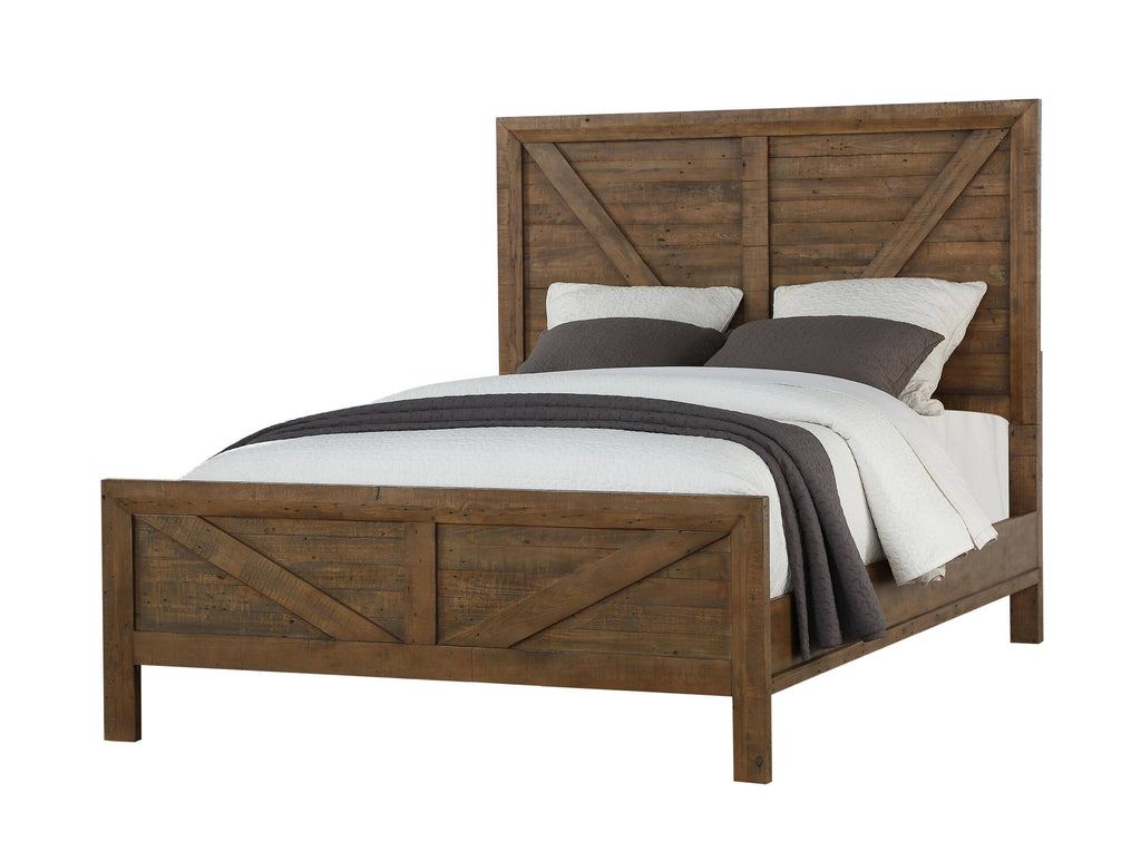 King Panel Bed E291