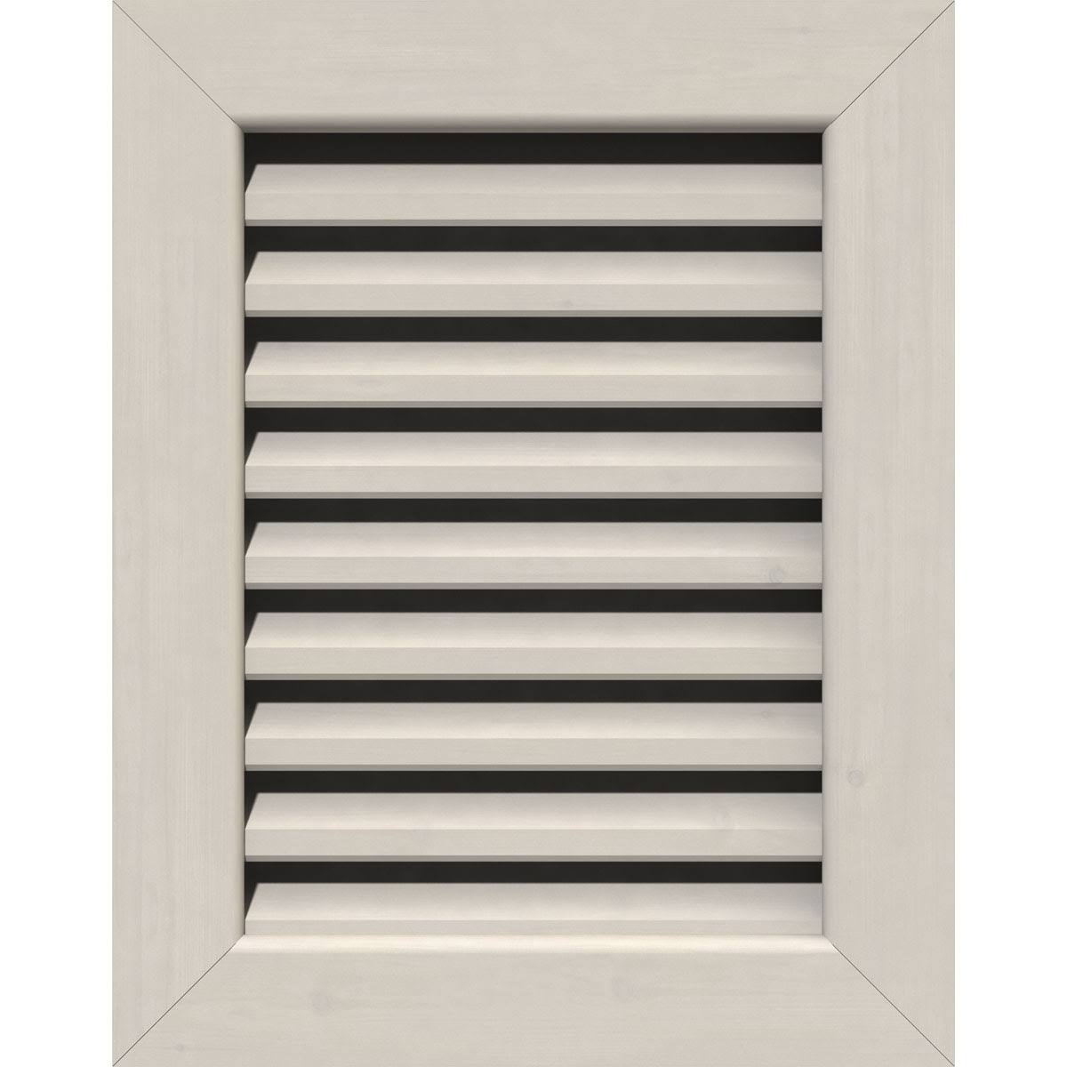 36 inch x 24 inch Primed Western Red Cedar Gable Vent N11442
