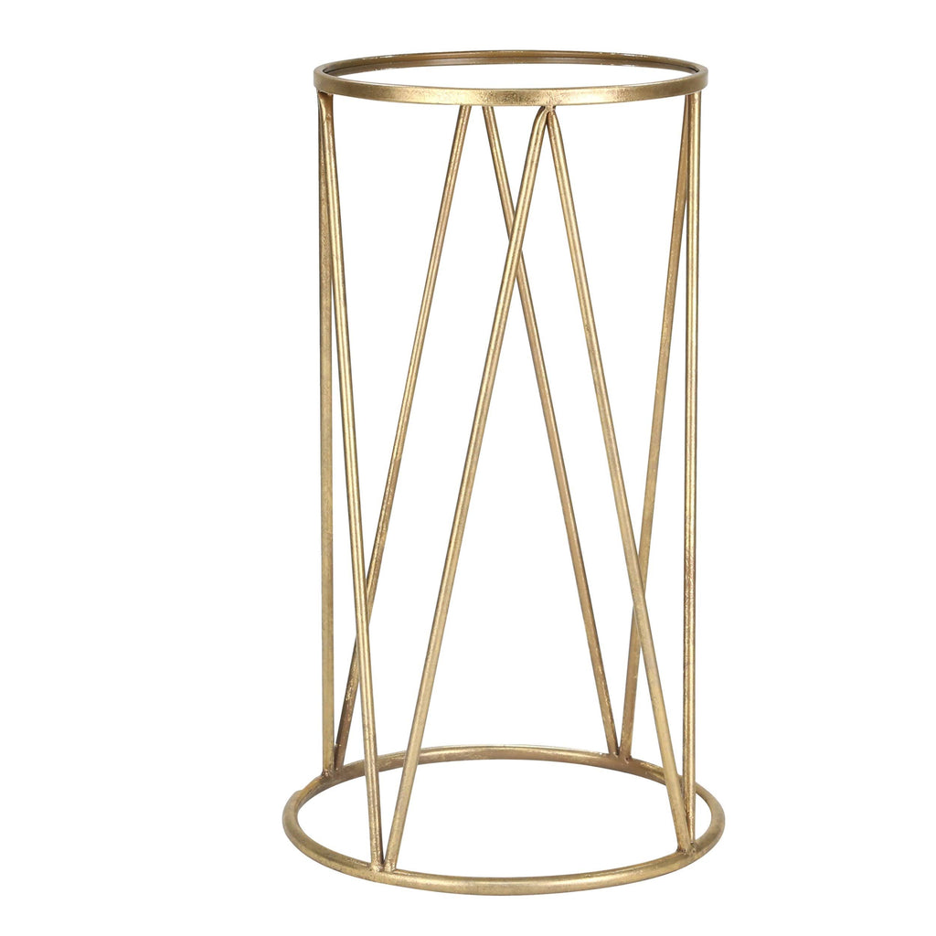 Metal Accent Table Set of 2 D374