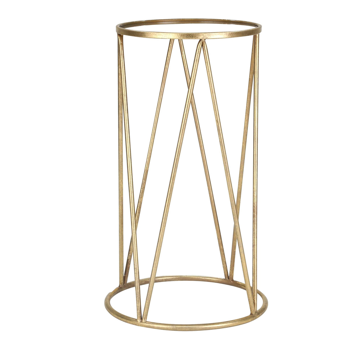 Metal Accent Table Set of 2 D374