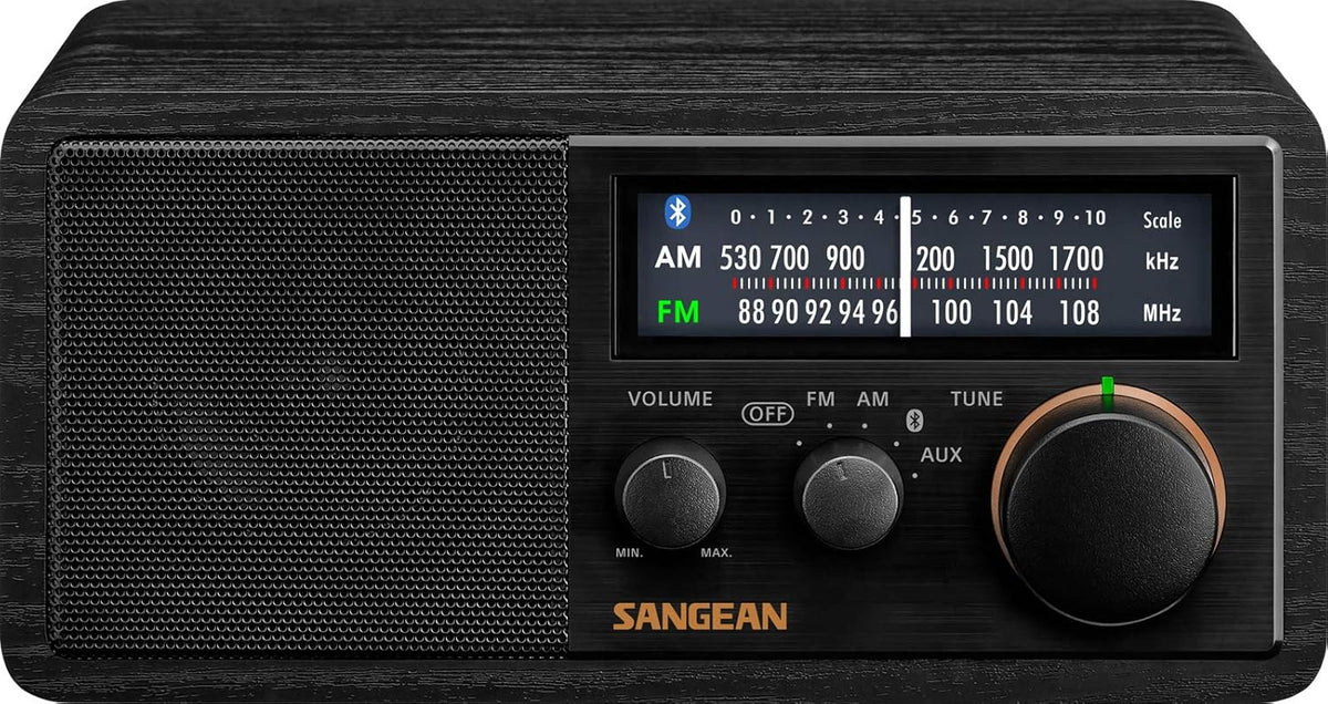 Retro AM/FM Bluetooth Wooden Cabinet Radio U262
