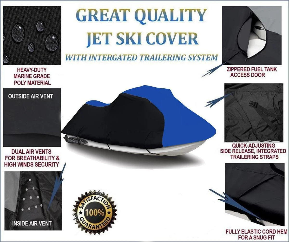 Heavy-Duty Jet Ski Trailerable Cover L588