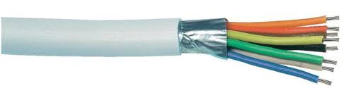 50m White Signal Cable Q8857