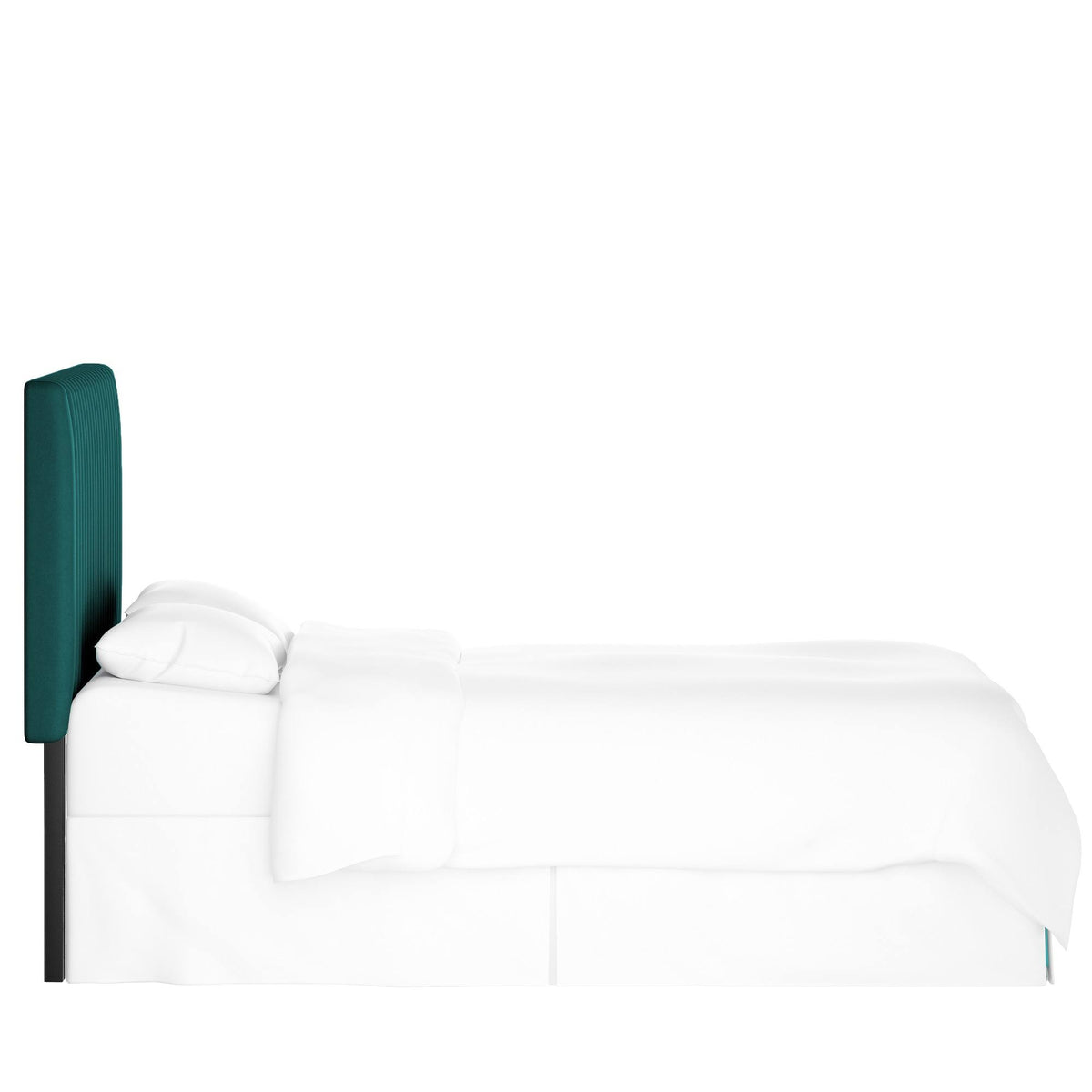 Queen Headboard Velvet Teal L20636
