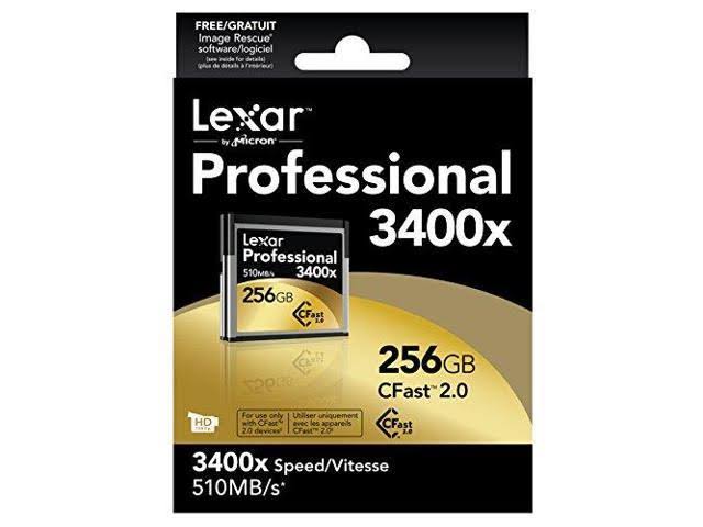 CFast 2.0 256 GB Memory Card U801451